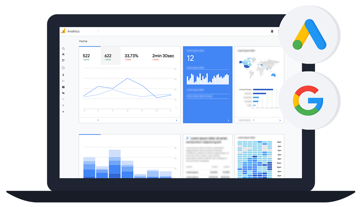 laptop analytics screenshot